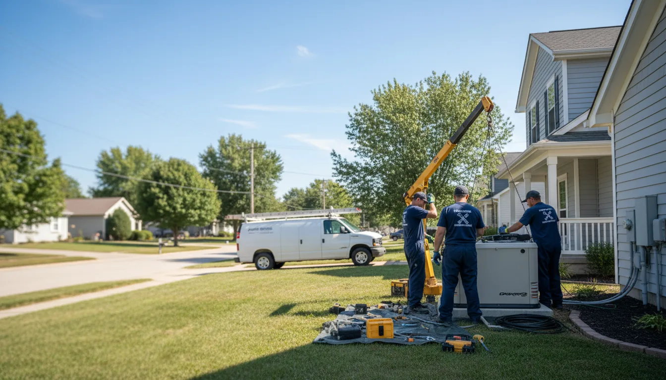 Generator Installation in Harrison Valley, PA near me